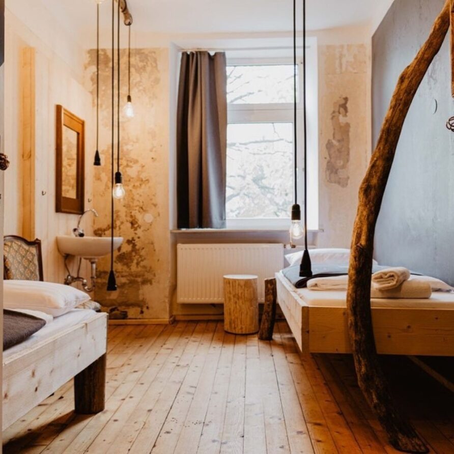 Blue Dot Salzburg – Tweepersoonskamer met prive badkamer